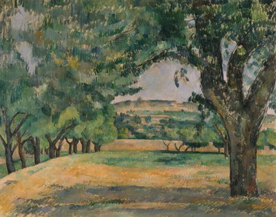 The Neighborhood of Jas de Bouffan by Paul Cézanne